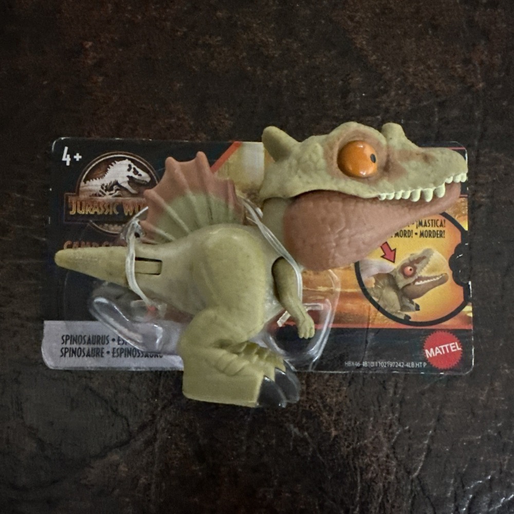 NEW | Jurassic World Park Camp Cretaceous SPINOSAURUS Snap Squad Dinosaur Figure